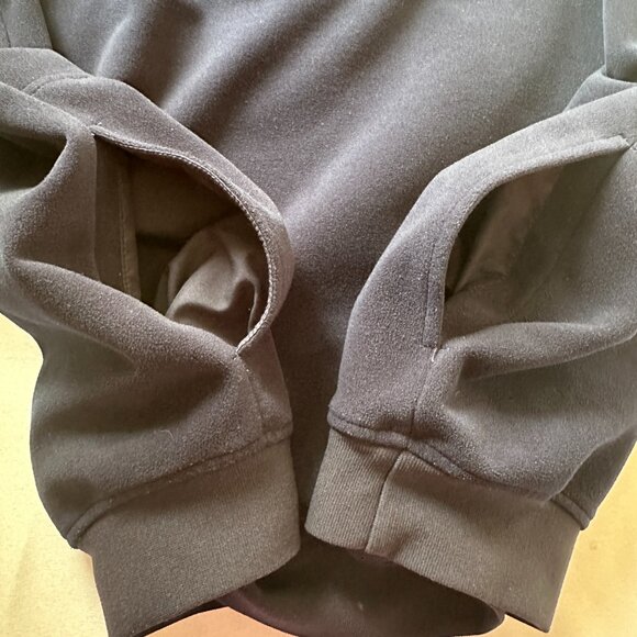 VTG Zero Restriction Golf Outerwear Windstopper Jacket Mens L Navy Comfort Suede - Picture 3 of 12